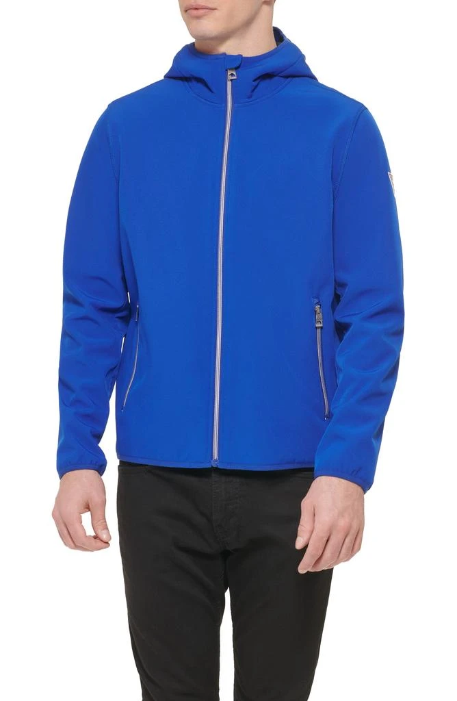 商品GUESS|Softshell Hooded Rain Jacket,价格¥416,第1张图片