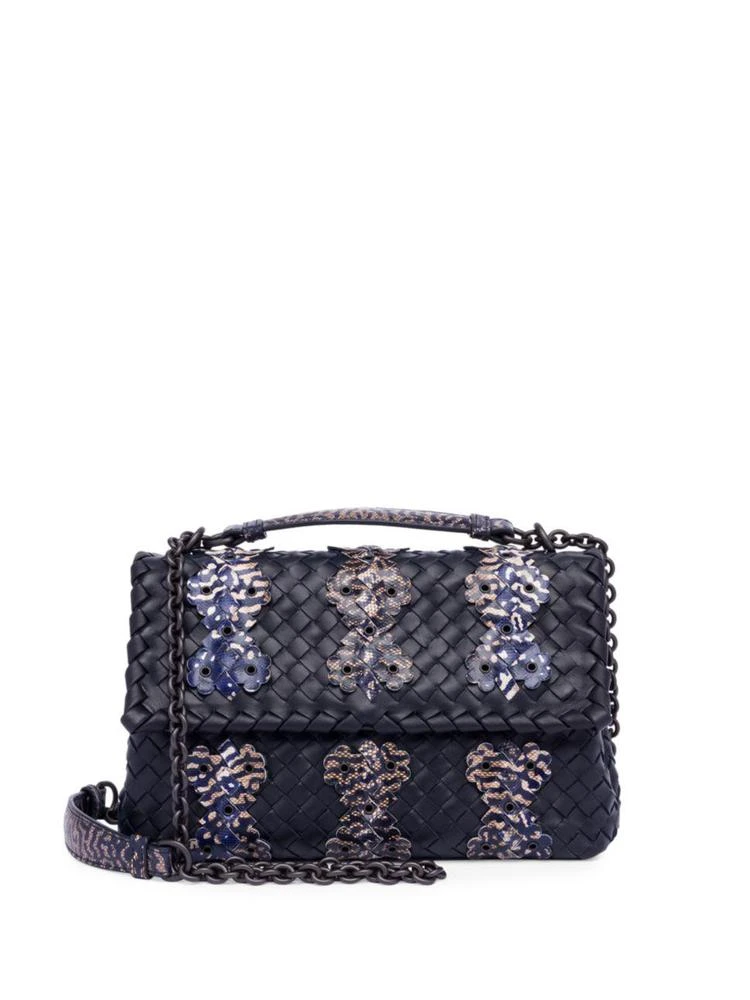 商品Bottega Veneta|Woven Leather Shoulder Bag,价格¥25861,第1张图片