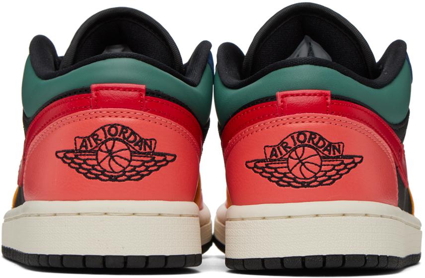 Black & Red Air Jordan 1 Sneakers商品第2张图片规格展示