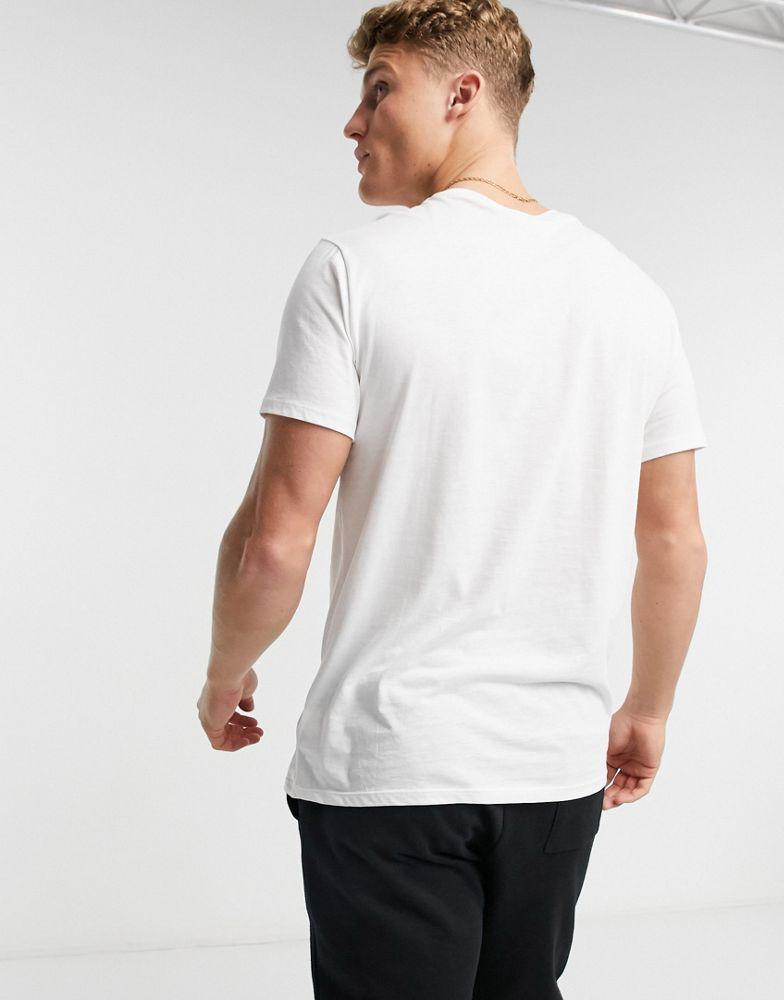Lacoste t-shirt with croc in white商品第2张图片规格展示