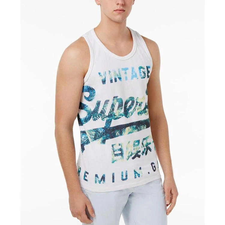 商品Superdry|Men's Premium Goods Graphic-Print Logo Cotton Tank,价格¥112,第1张图片