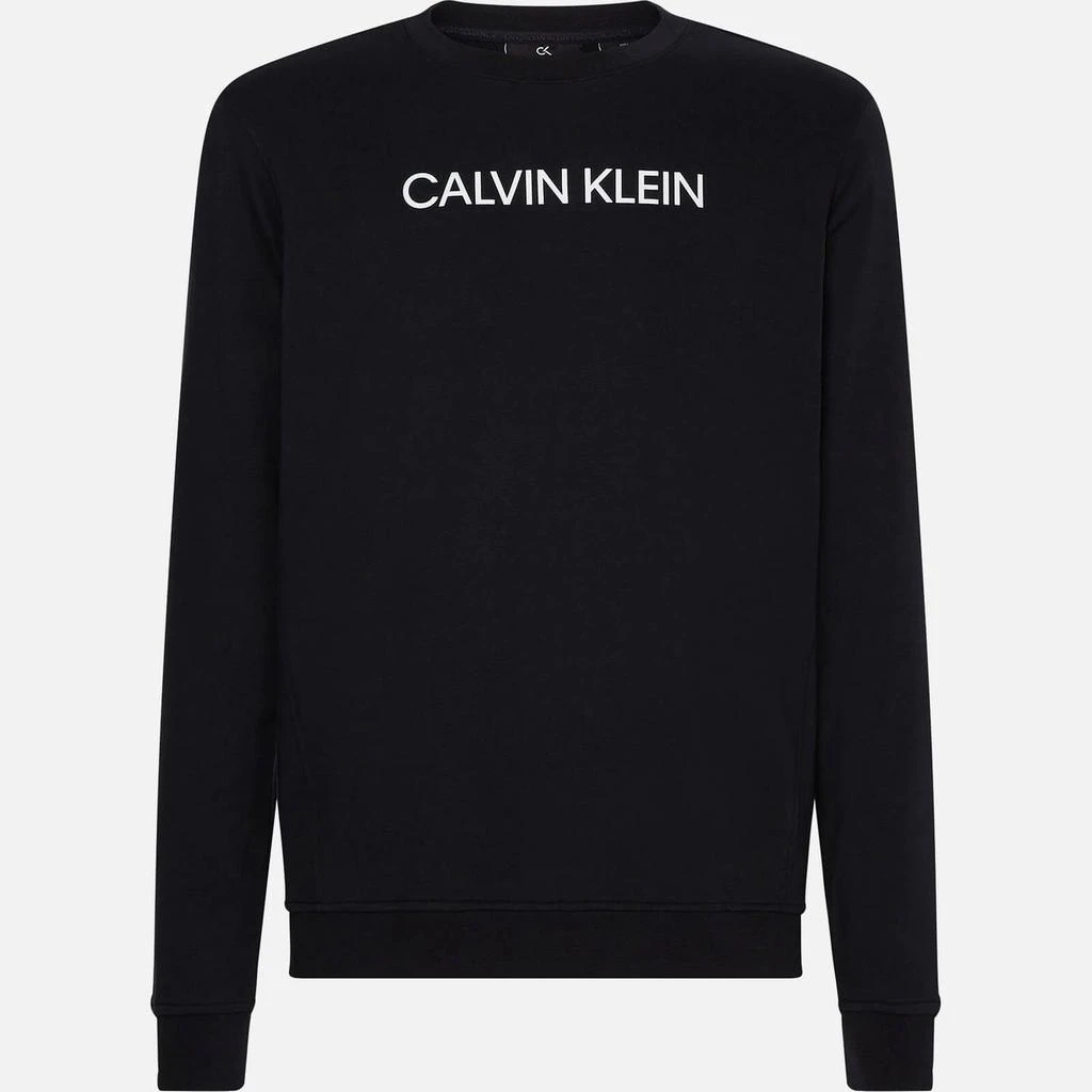 商品Calvin Klein|Calvin Klein Performance Men's Crew Sweatshirt - CK Black,价格¥248,第1张图片