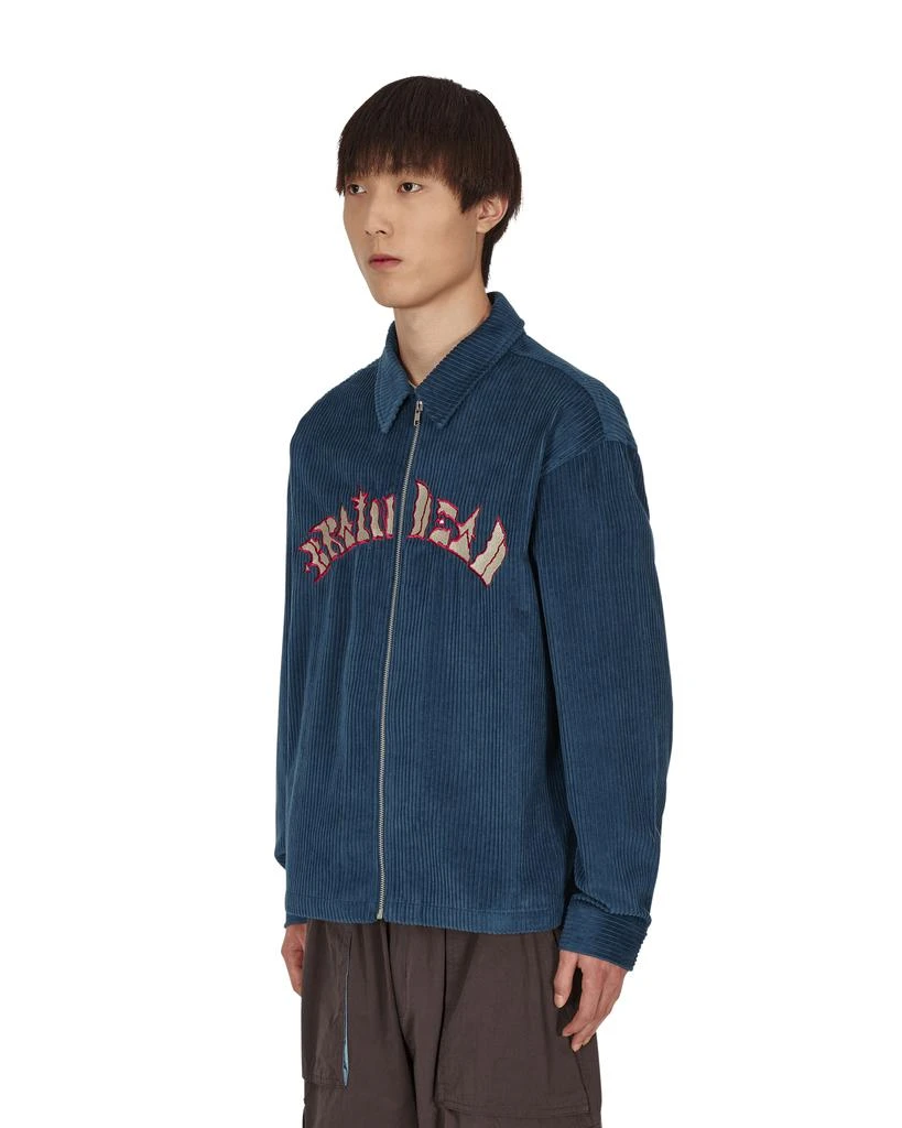 商品Brain Dead|Cobblestone Cord Zip Jacket Blue,价格¥729,第2张图片详细描述