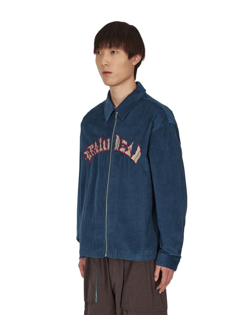 商品Brain Dead|Cobblestone Cord Zip Jacket Blue,价格¥830,第4张图片详细描述