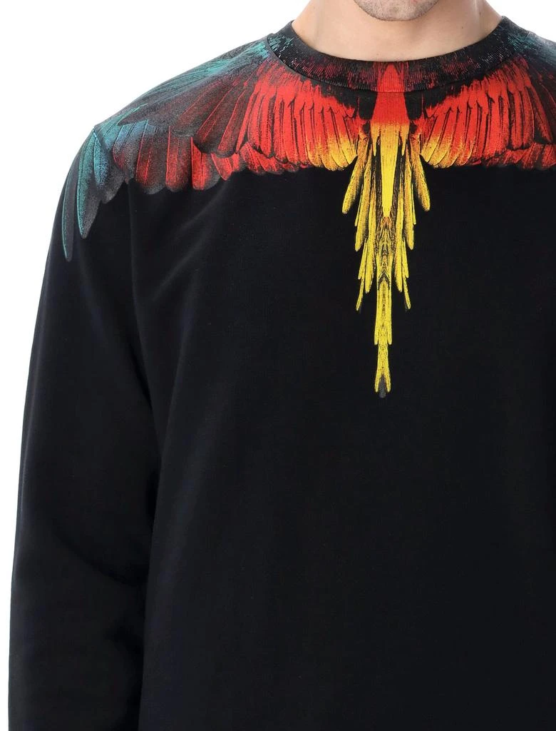 商品Marcelo Burlon|Marcelo Burlon County Of Milan Icon Wings Crewneck Sweatshirt,价格¥1416,第4张图片详细描述