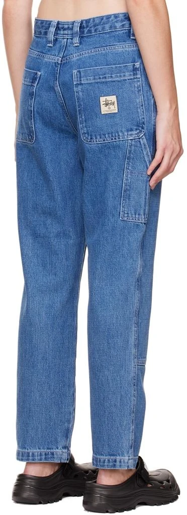 商品STUSSY|Blue Work Jeans,价格¥487,第3张图片详细描述