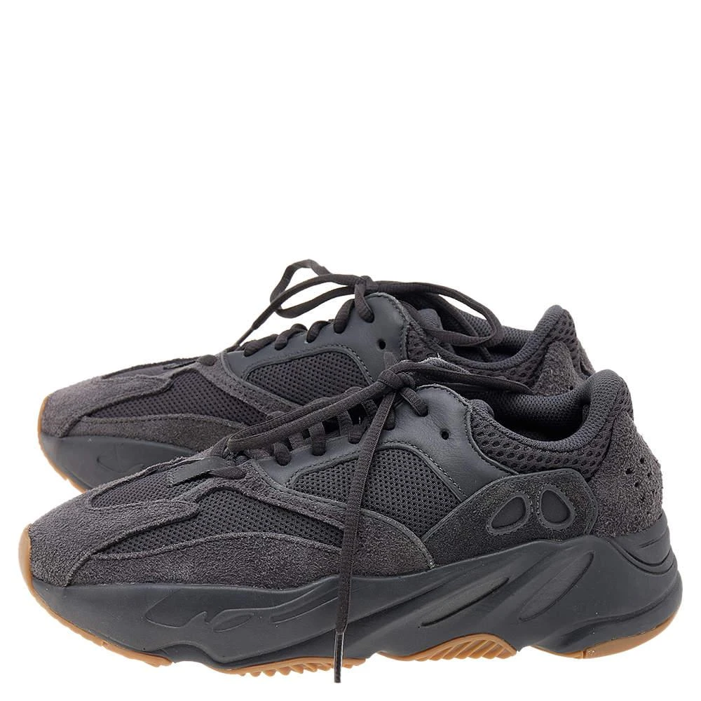 商品[二手商品] YEEZY|Yeezy x Adidas Dark Grey Suede And Mesh Boost 700 V2 Mauve Low Top Sneakers Size 39 1/3,价格¥1060,第4张图片详细描述
