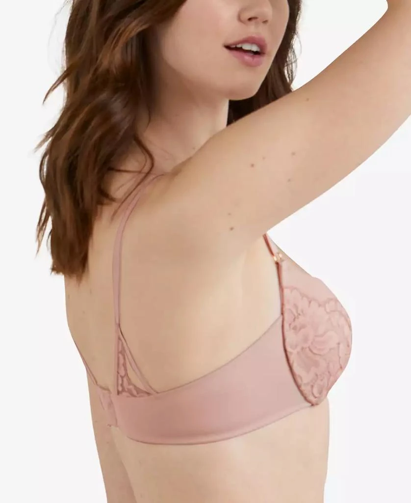 商品Maidenform|Maidenform Love the Lift Cross Dye All Over Lace Push-Up Plunge Bra 9900 上提聚拢文胸,价格¥359,第3张图片详细描述