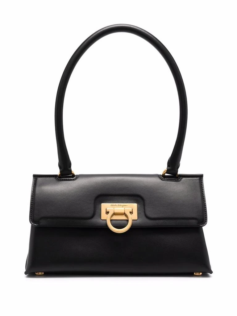 商品Salvatore Ferragamo|SALVATORE FERRAGAMO - Swing Small Calf Leather Shoulder Bag,价格¥15061,第1张图片