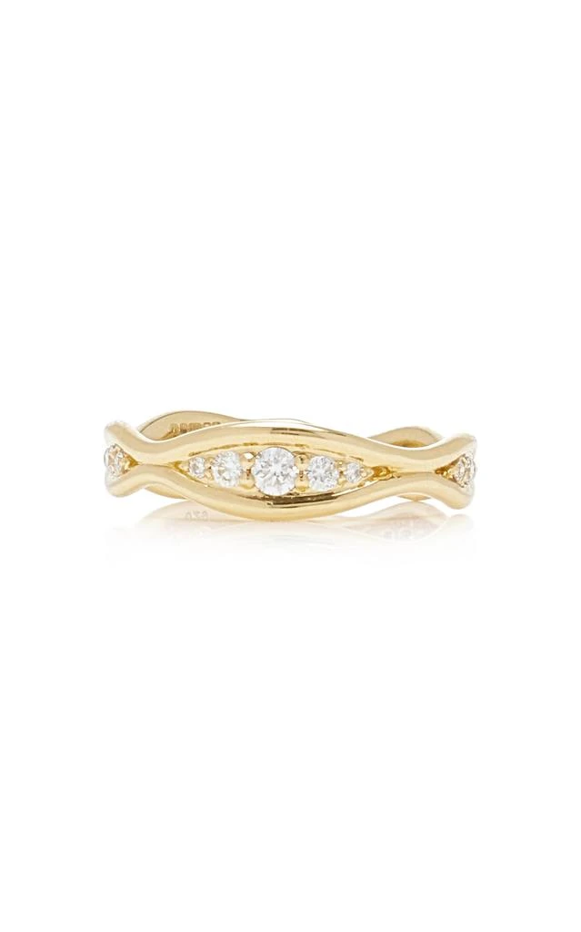 商品Fernando Jorge|Fernando Jorge - The Fluid Diamonds 18K Yellow Gold and Diamond Ring - Gold - US 6 - Moda Operandi - Gifts For Her,价格¥33933,第1张图片