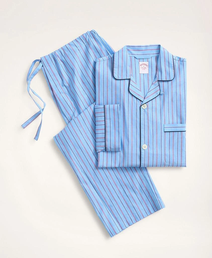 商品Brooks Brothers|Framed Stripe Pajamas,价格¥330,第1张图片