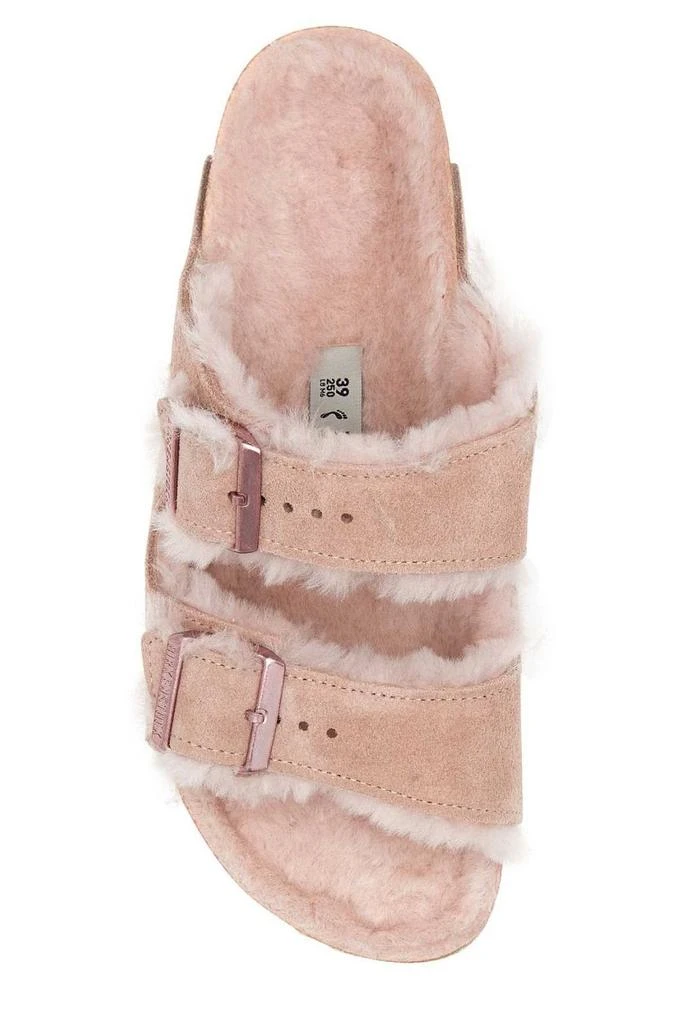 商品Birkenstock|Birkenstock Fur-Lined Double-Strap Sandals,价格¥773,第3张图片详细描述