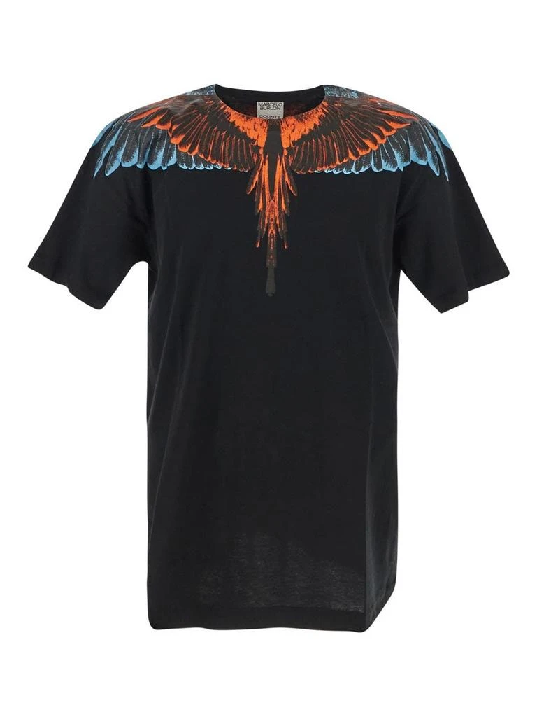 商品Marcelo Burlon|Icon Wings Regular T-shirt,价格¥957,第1张图片