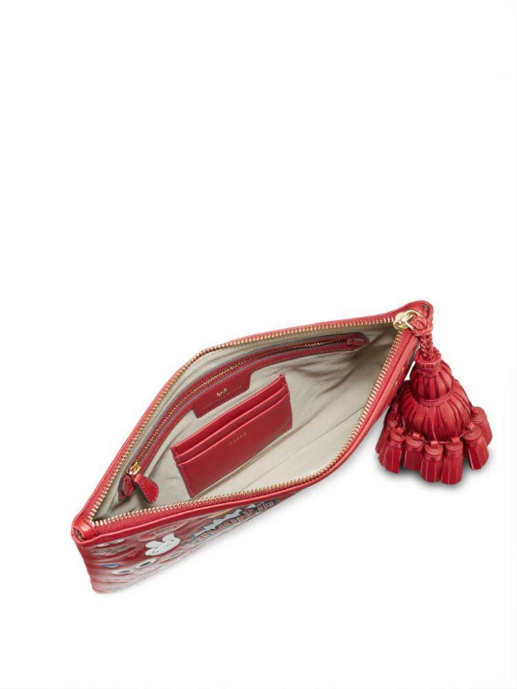 商品Anya Hindmarch|Georgiana Leather Clutch,价格¥4325,第2张图片详细描述