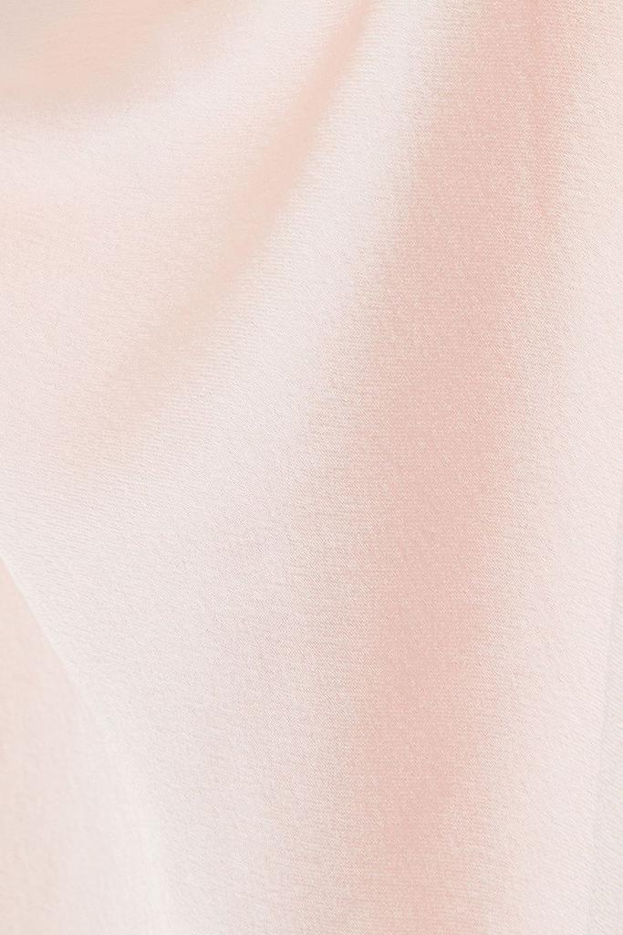 商品Alexander Wang|Crinkled-satin maxi slip dress,价格¥1458,第6张图片详细描述