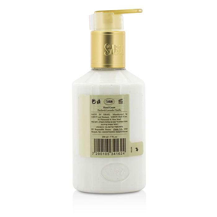 Sabon 护手霜-广藿香薰衣草香草 Hand Cream - Patchouli Lavender Vanilla 200ml/7oz商品第2张图片规格展示