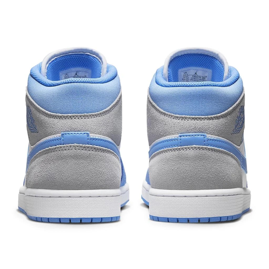 商品Jordan|Air Jordan 1 Mid University Blue Grey,价格¥2199,第4张图片详细描述