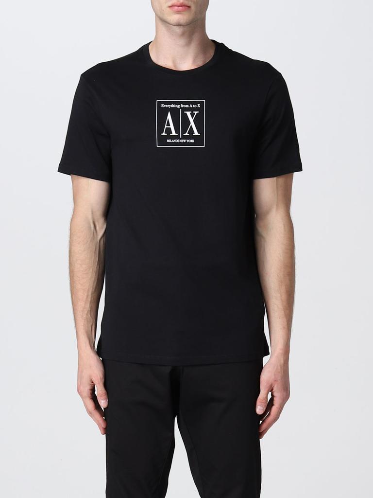 Armani Exchange T-shirt with logo商品第1张图片规格展示