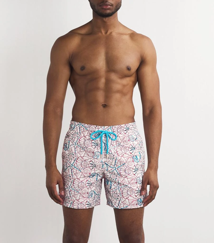商品Vilebrequin|Embroidered-Shells Mistral Swim Shorts,价格¥4939,第3张图片详细描述