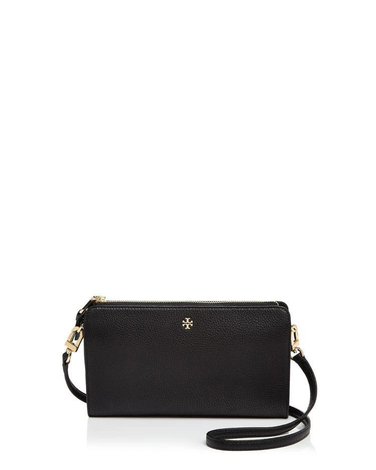 商品Tory Burch|Robinson Pebbled Leather Wallet Crossbody,价格¥1279,第1张图片