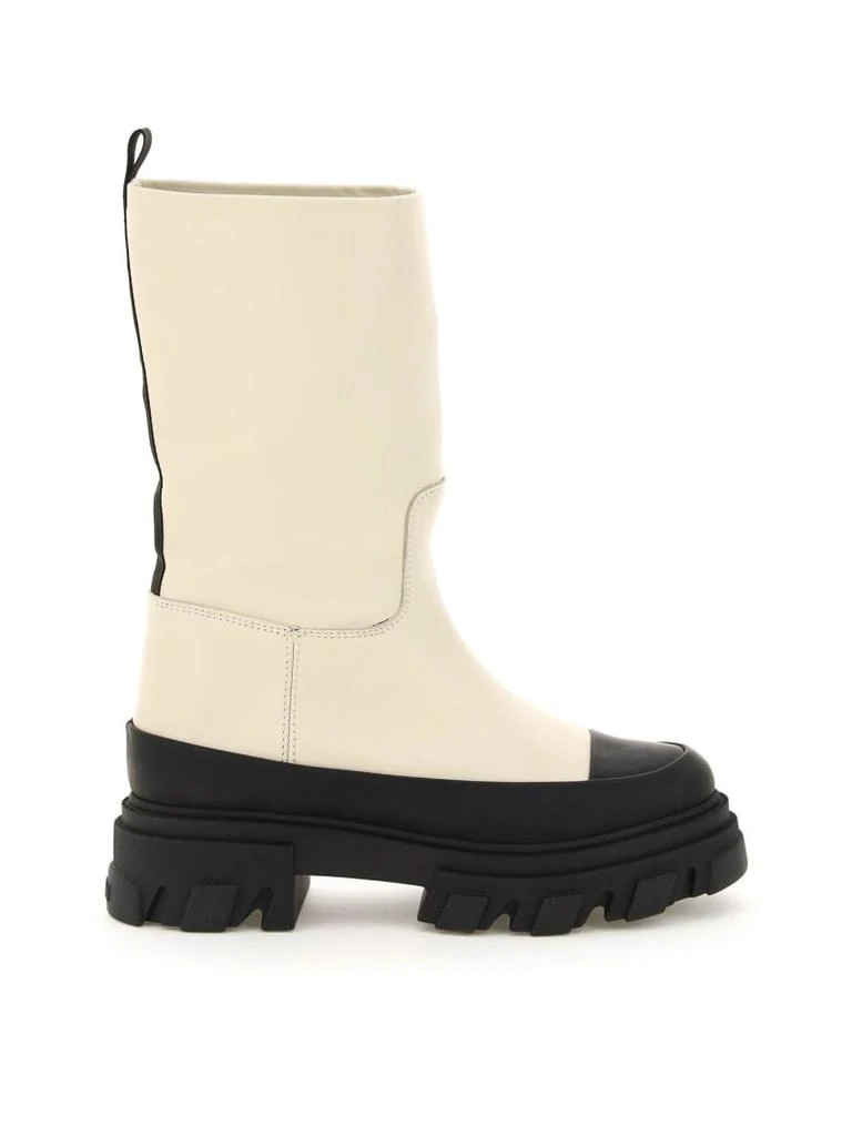 Tubular Leather Boots 商品