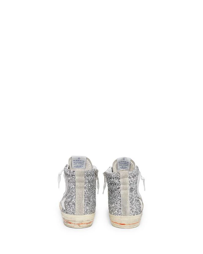 商品Golden Goose|Women's Slide Glitter High Top Sneakers,价格¥4708,第3张图片详细描述