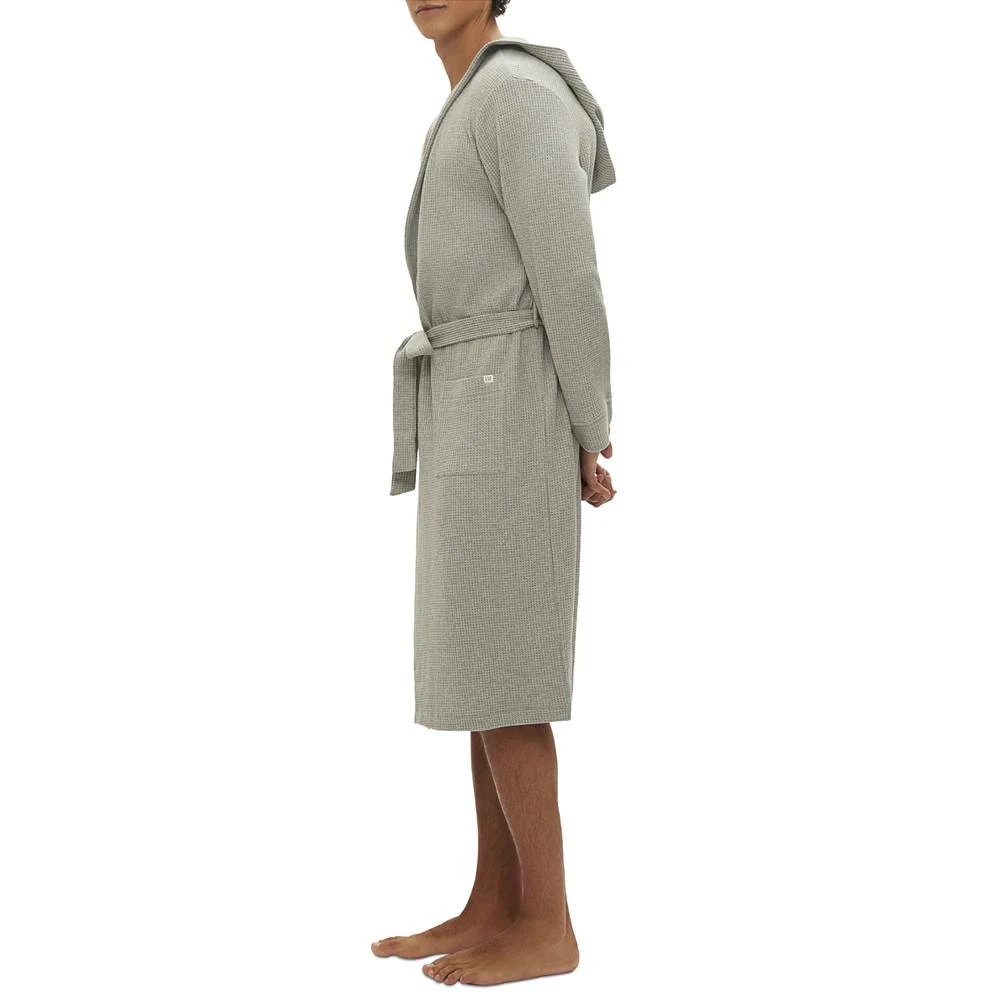 商品GAP|Men's Hooded Waffle-Knit Robe,价格¥673,第3张图片详细描述
