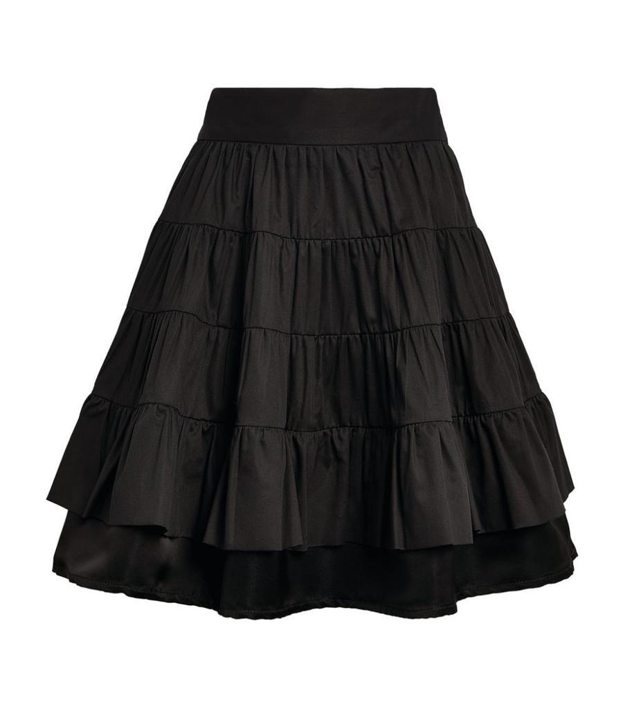 商品Sandro|Cotton Tiered Fanfan Skirt,价格¥1830,第1张图片
