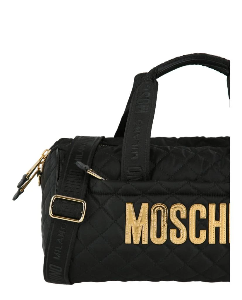 商品Moschino|Nylon Quilted Logo Duffel Bag,价格¥3768,第3张图片详细描述