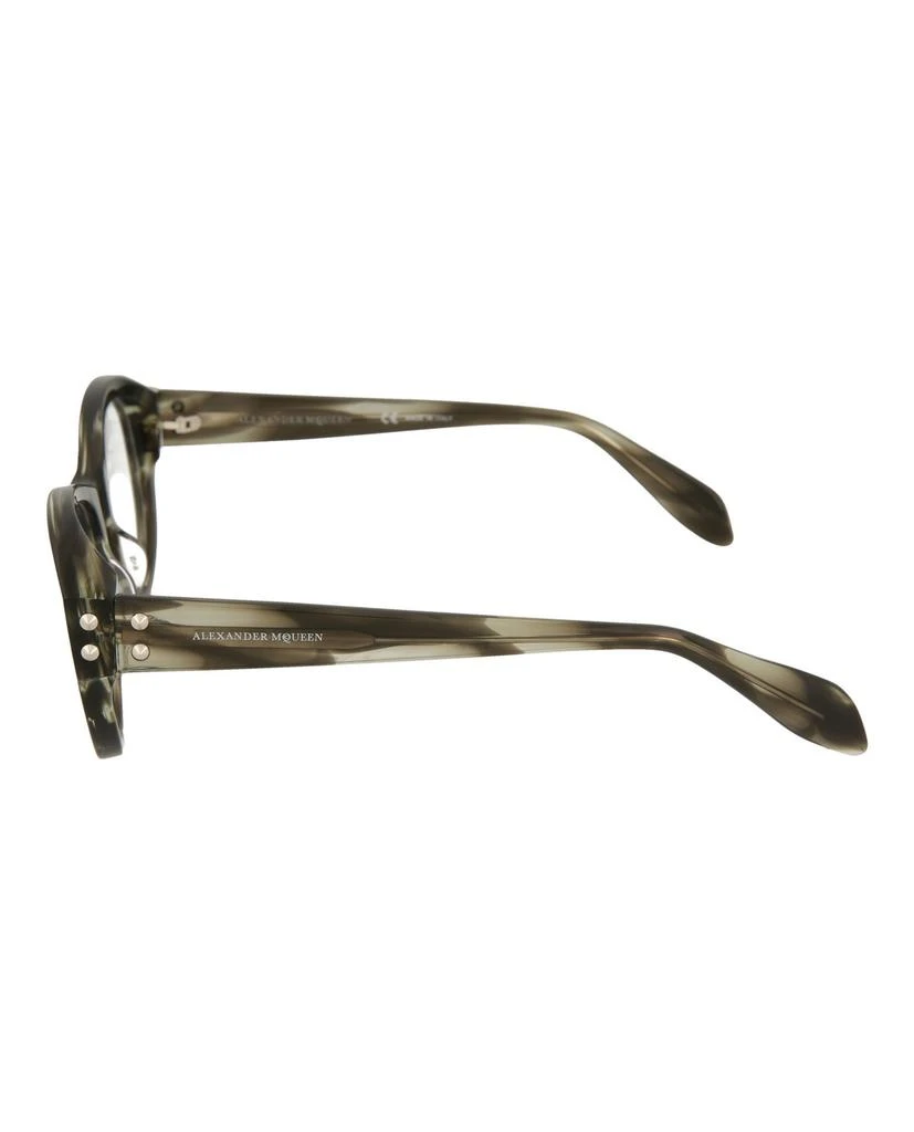 商品Alexander McQueen|Round-Frame Optical Glasses,价格¥956,第3张图片详细描述