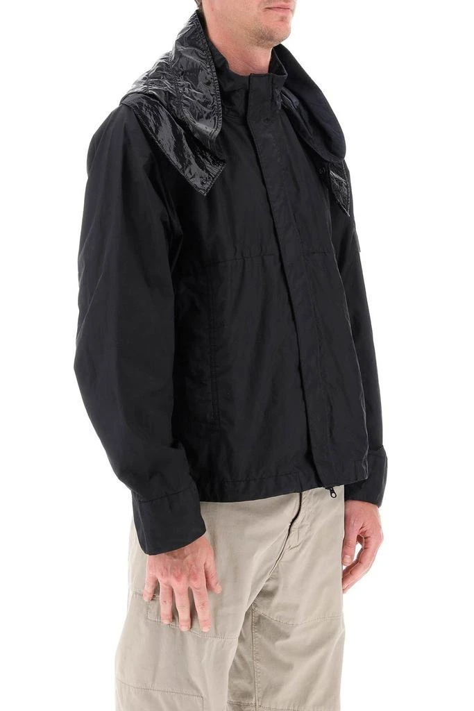 商品Stone Island|HOODED JACKET IN MEMBRANA 3L TC,价格¥2358,第3张图片详细描述