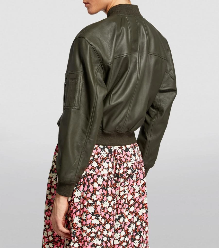 商品ME+EM|Leather Bomber Jacket,价格¥6208,第4张图片详细描述