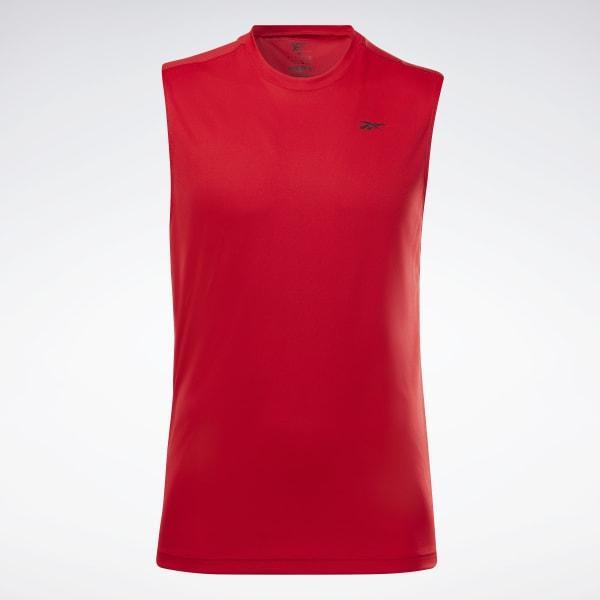 商品Reebok|Workout Ready Sleeveless Tech T-Shirt,价格¥132,第5张图片详细描述