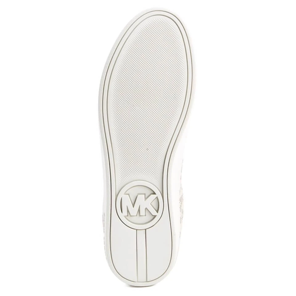 商品Michael Kors|MICHAEL MICHAEL KORS WOMEN'S KEATON CUPSOLE TRAINERS - VANILLA,价格¥560,第5张图片详细描述