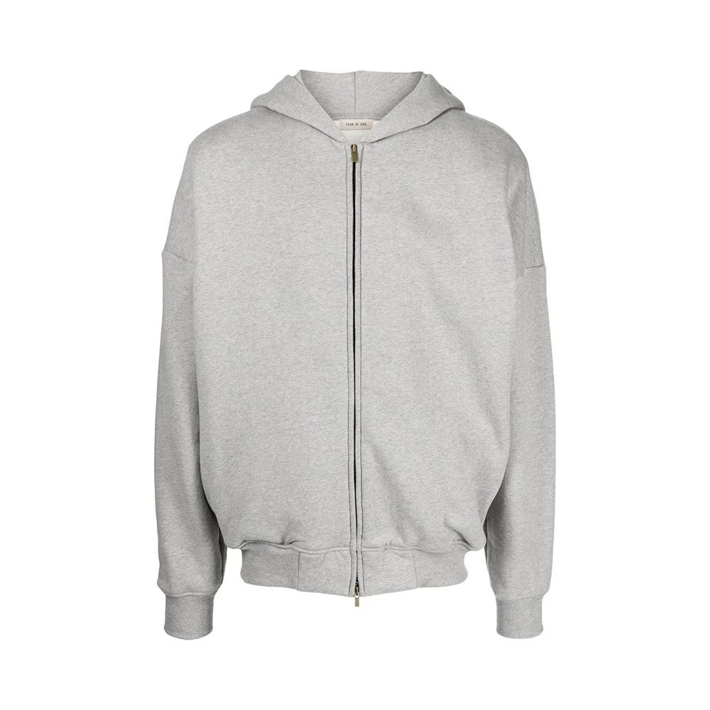 商品[国内直发] Fear of god|FEAR OF GOD 灰色男士卫衣/帽衫 FGE50025FLC-033,价格¥6434,第1张图片