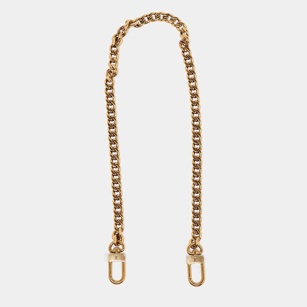 商品[二手商品] Louis Vuitton|Louis Vuitton Gold Chain Link Shoulder Bag Strap,价格¥3712,第1张图片