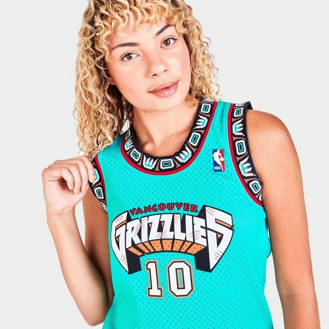 Women's Mitchell & Ness Vancouver Grizzlies NBA Mike Bibby Basketball Jersey 商品