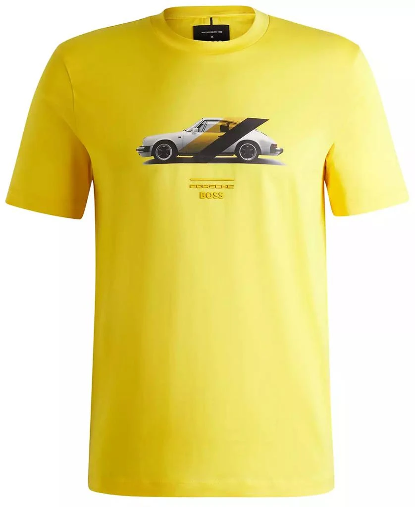 商品Hugo Boss|Porsche x BOSS Men's Regular-Fit T-Shirt,价格¥741,第2张图片详细描述