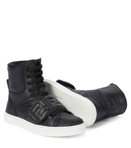 FF leather high top sneakers 商品