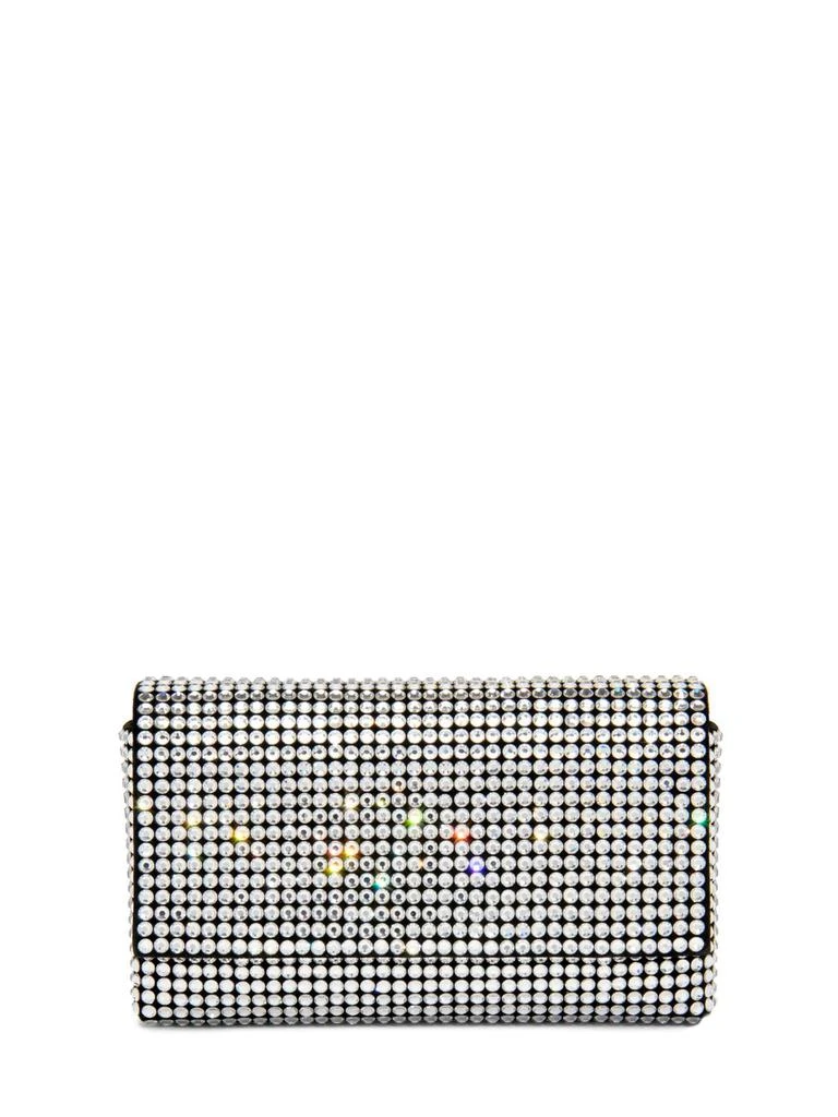 商品Amina Muaddi|Superamini Paloma Satin Clutch,价格¥5795,第1张图片