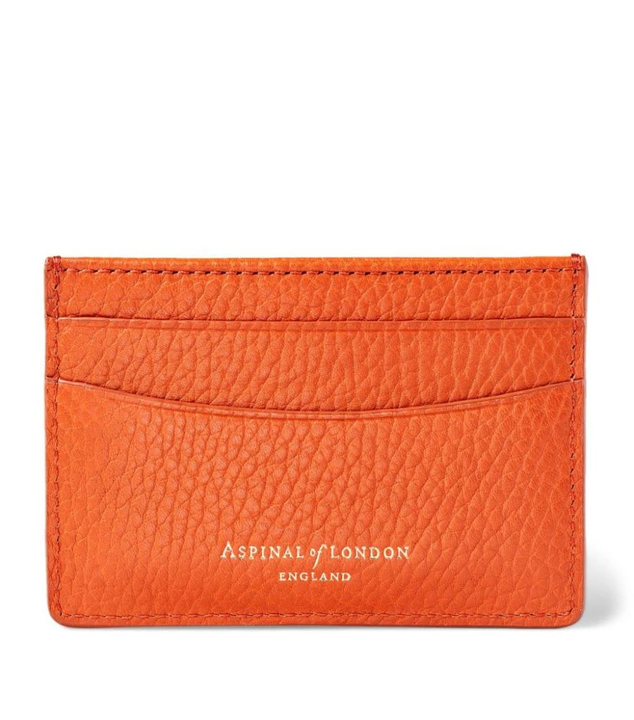 商品Aspinal of London|Grained Leather Slim Card Holder,价格¥223,第2张图片详细描述