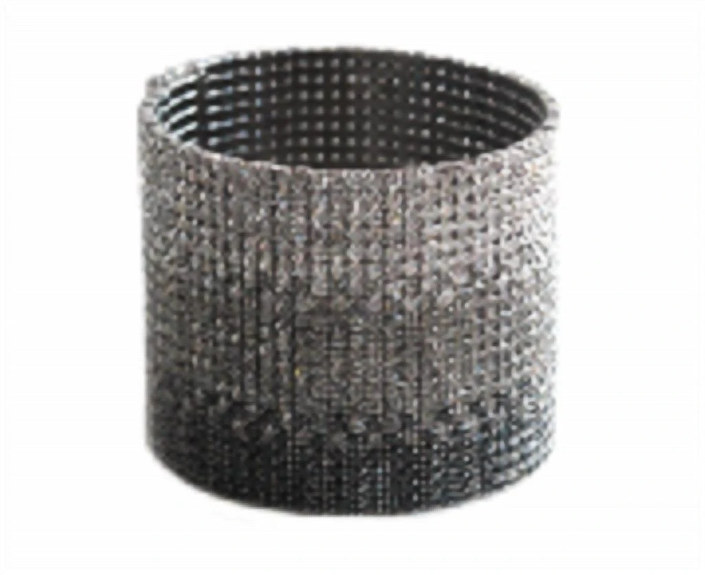 商品Pin & Tube|Crystal Cuff Large In Black Ombre,价格¥715,第1张图片