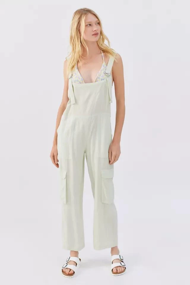 商品BDG|BDG Tilly Linen Utility Overall,价格¥260,第1张图片