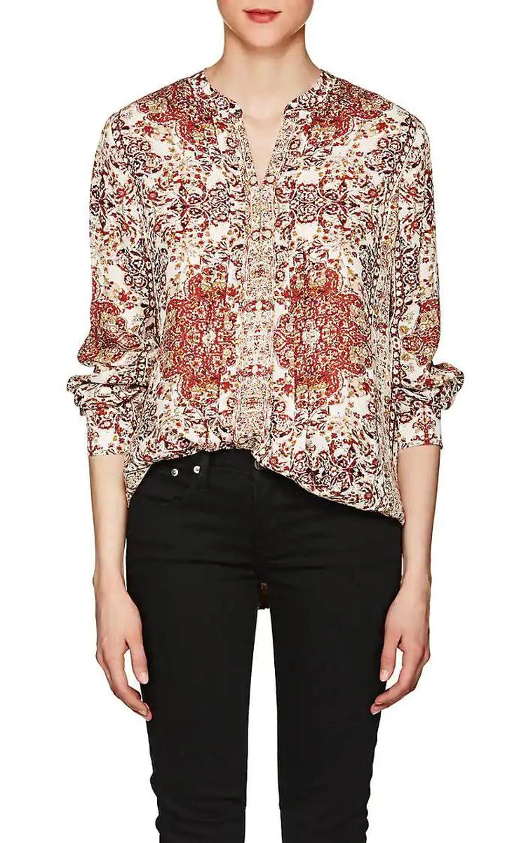 商品L'Agence|Lauren Silk Blouse,价格¥225,第1张图片