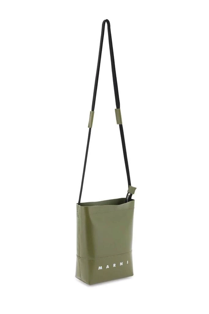商品Marni|Marni coated canvas crossbody bag,价格¥3036,第3张图片详细描述