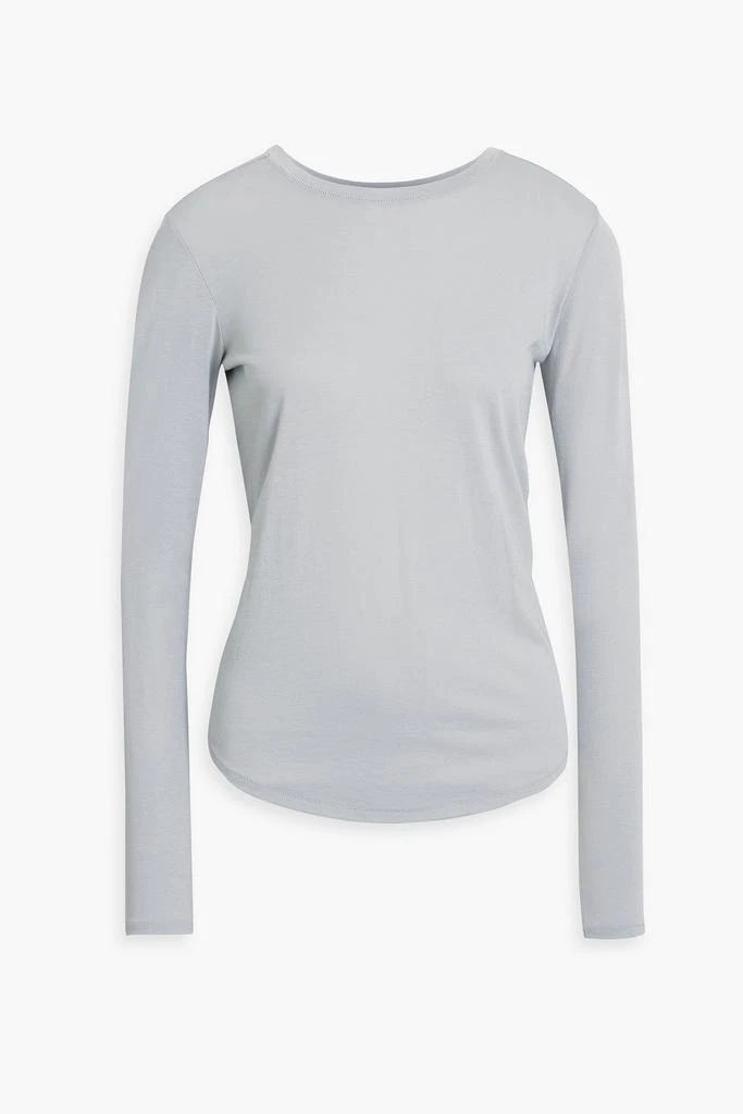 商品Vince|Pima cotton and modal-blend jersey top,价格¥342,第1张图片