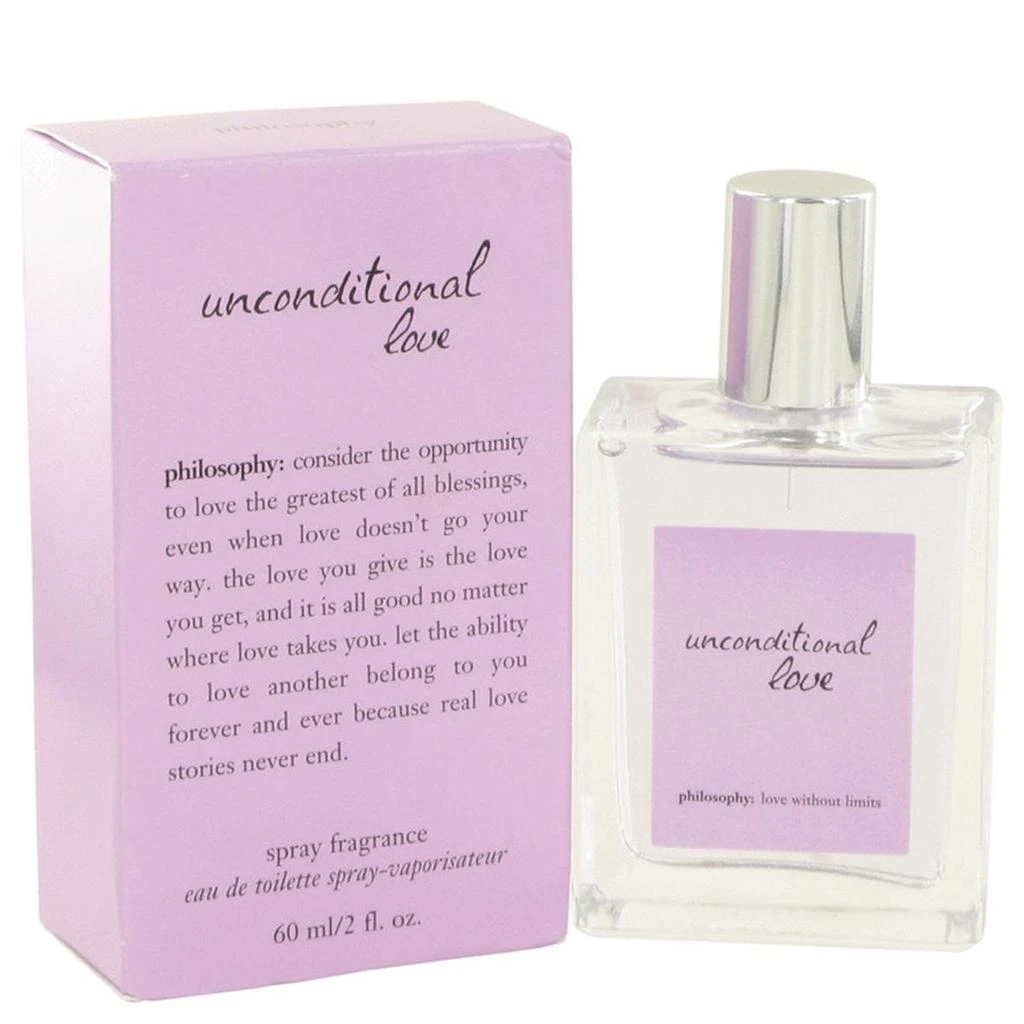 商品philosophy|Philosophy 502629 Unconditional Love Eau De Toilette Spray,价格¥555,第1张图片