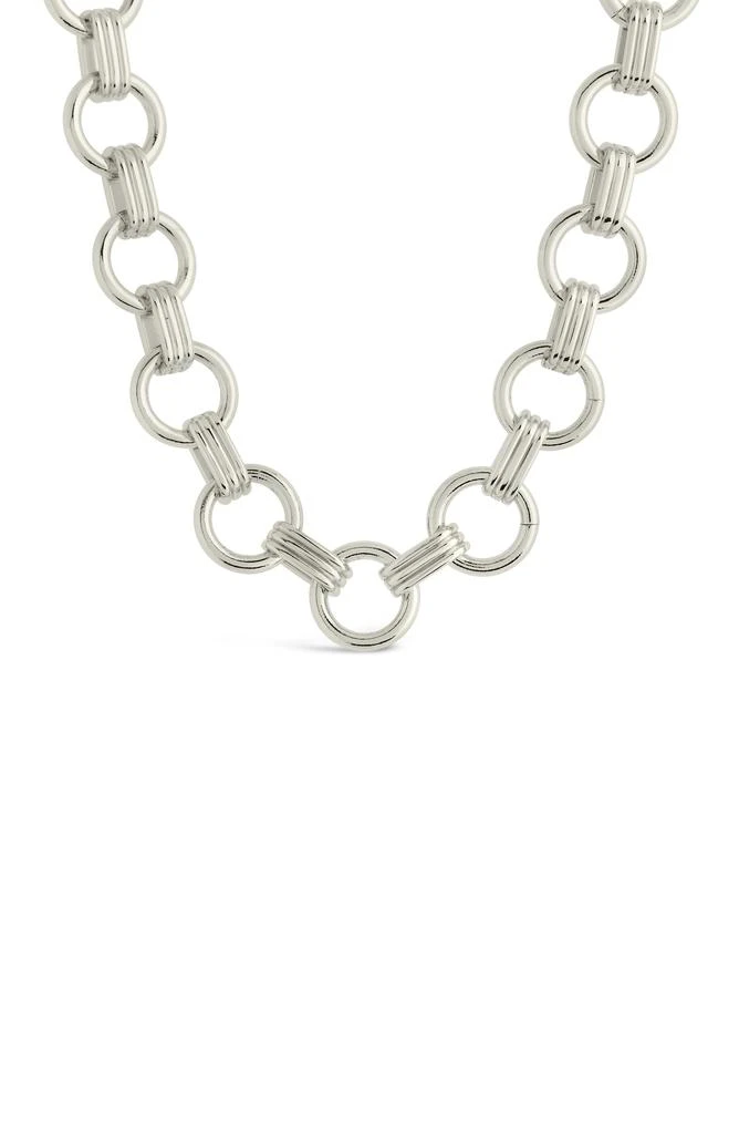 商品Sterling Forever|Rhys Chunky Chain Necklace,价格¥284,第3张图片详细描述