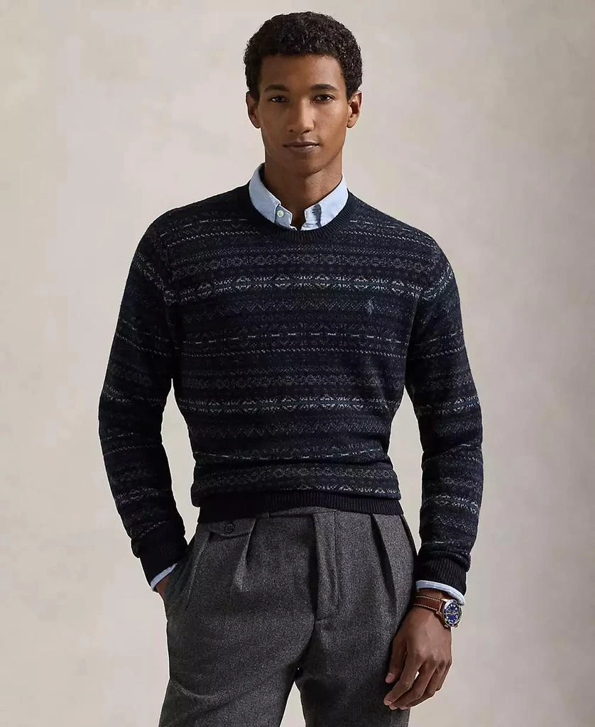 商品Ralph Lauren|Men's Fair Isle Wool Sweater,价格¥759,第1张图片