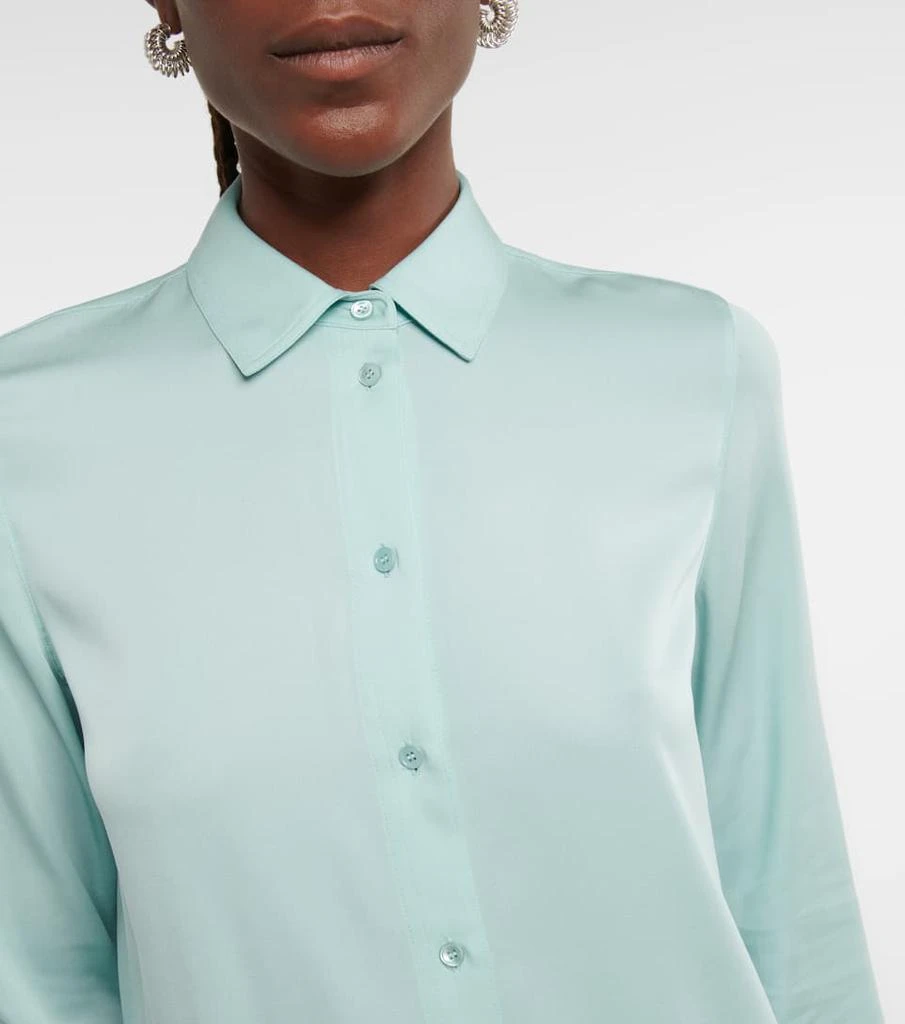商品Vince|SIlk-blend shirt,价格¥1904,第4张图片详细描述